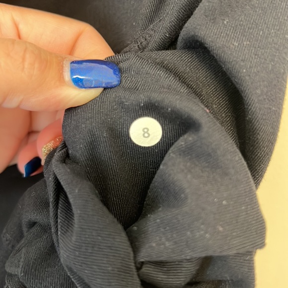 Lululemon Still Pant High Waisted Wide Leg Drawstring Pants size 8 tall - Picture 9 of 17